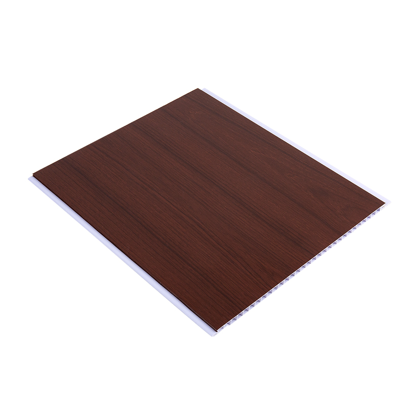 Walnut Wood Grain Acoustic PVC Panel Wall YXPVC2575