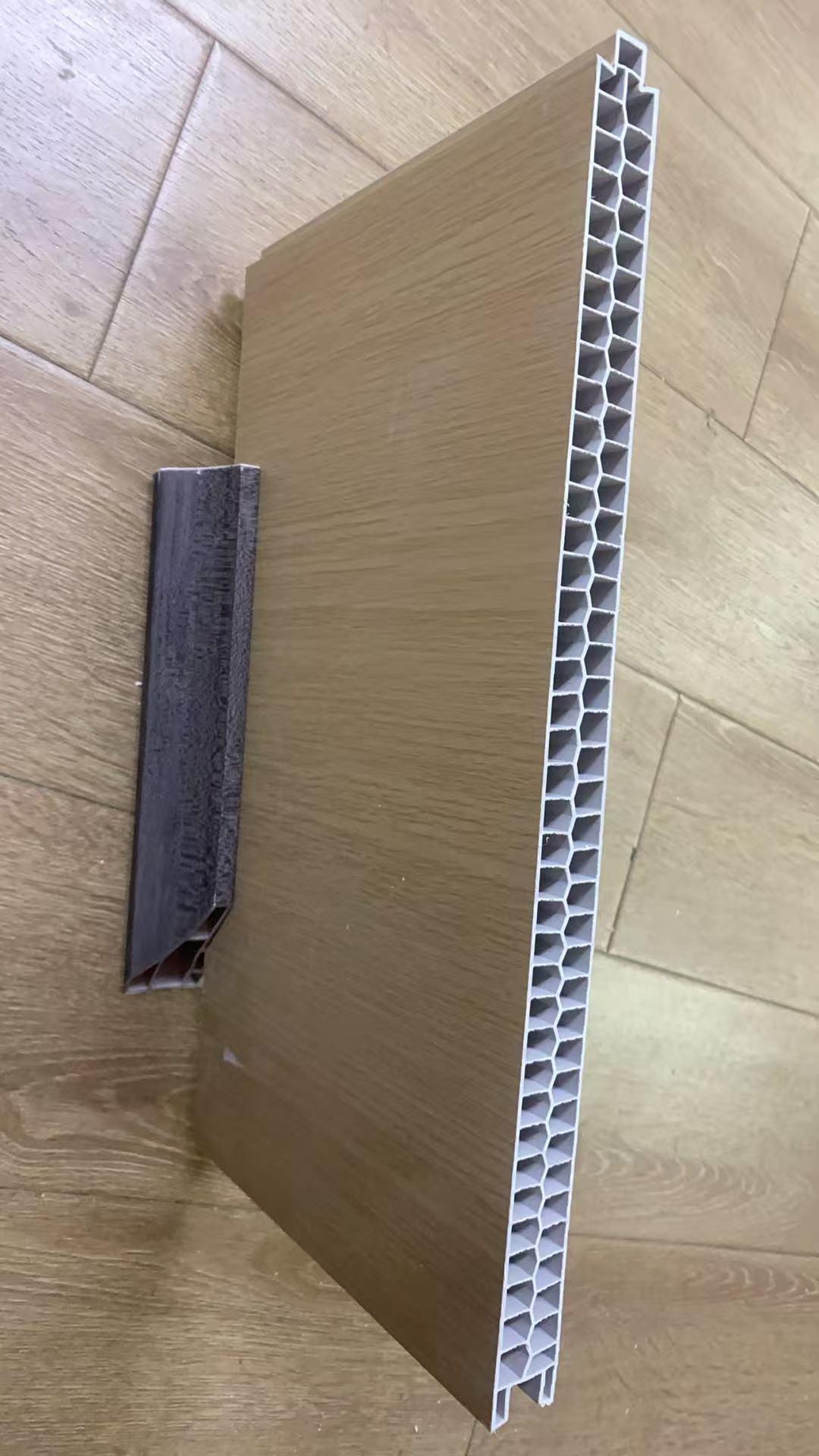 Panel dinding sekatan papan partition SPC panel dinding sekatan bijirin kayu dua sisi Panel dinding sekatan papan partition SPC panel dinding sekatan bijirin kayu dua sisi